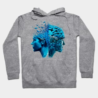 Watercolor Triathletes Hoodie